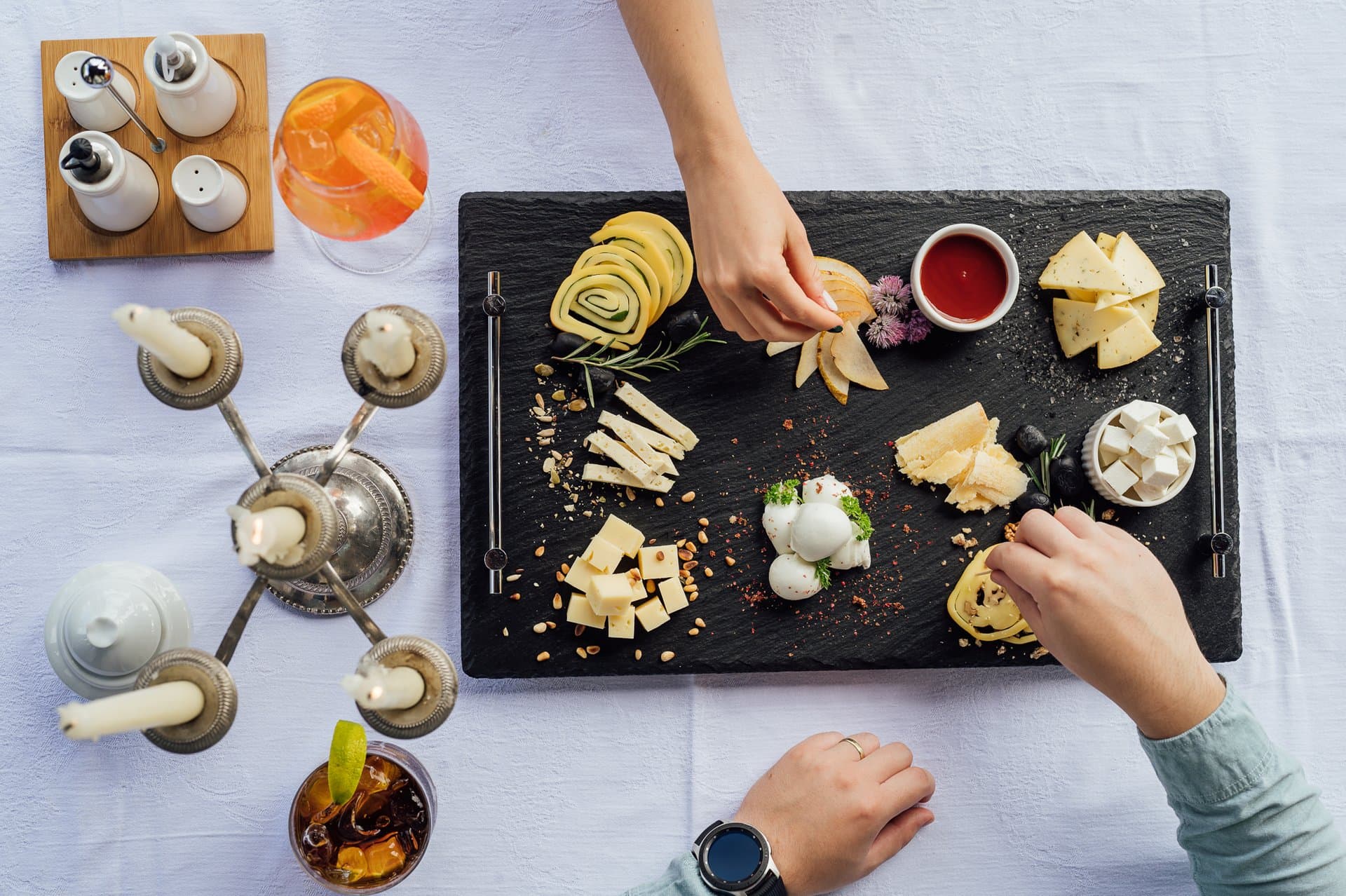 Buffalo Cheese Tasting