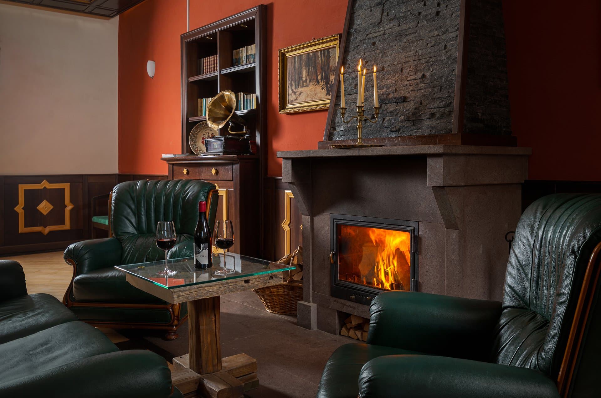 Sophisticated Fireside
